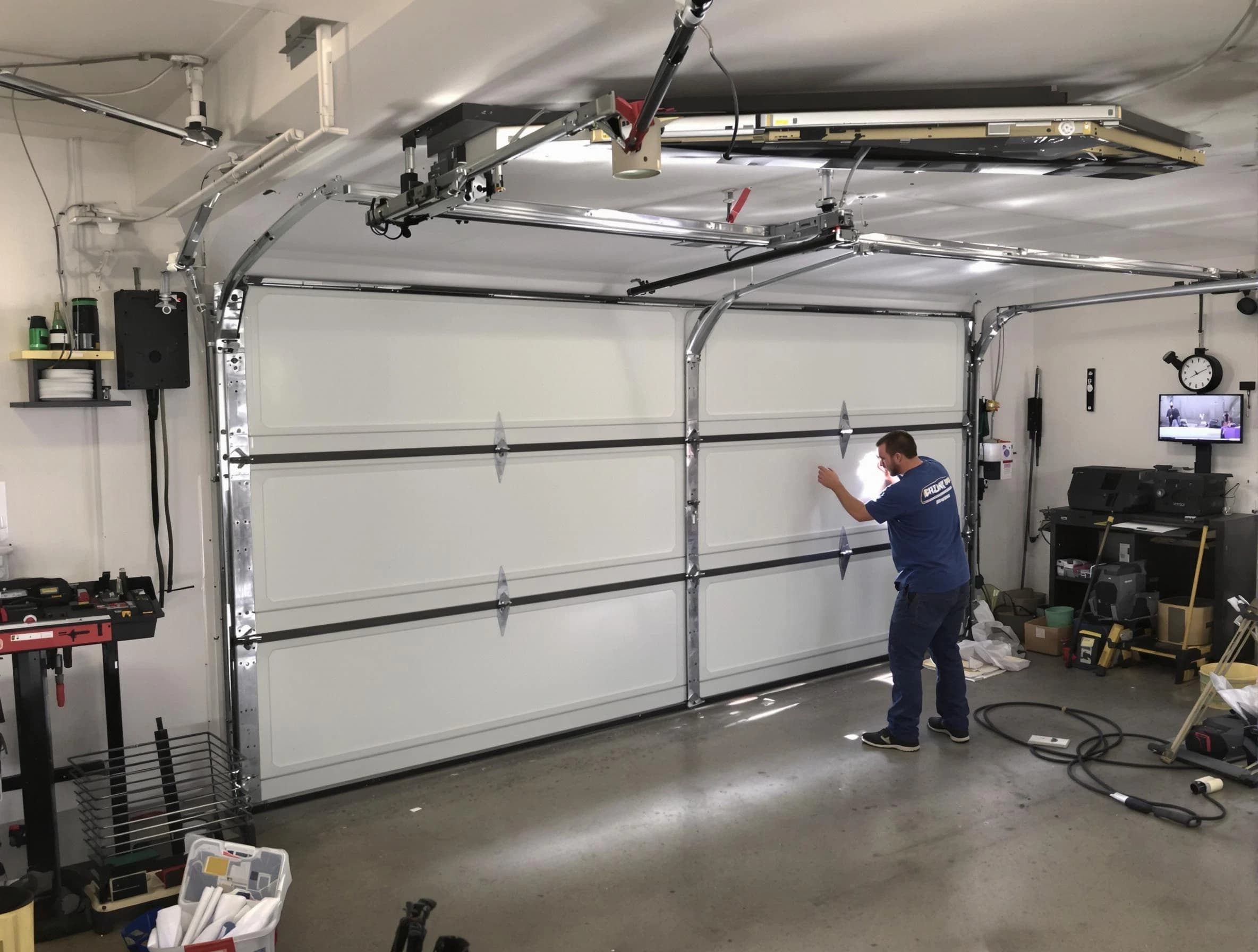 Professional garage door repair service by Cumberland Garage Door Repair in Cumberland
