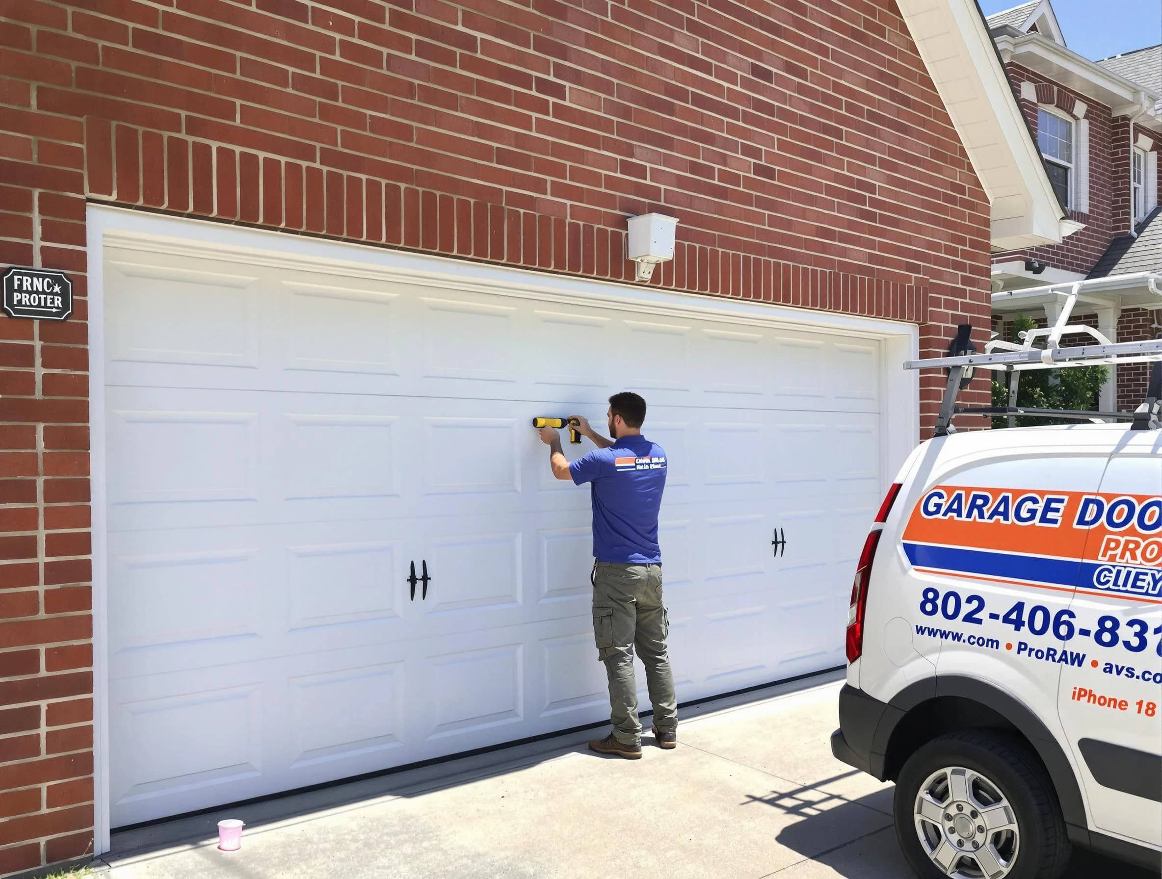 Local garage door repair service by Cumberland Garage Door Repair in Cumberland