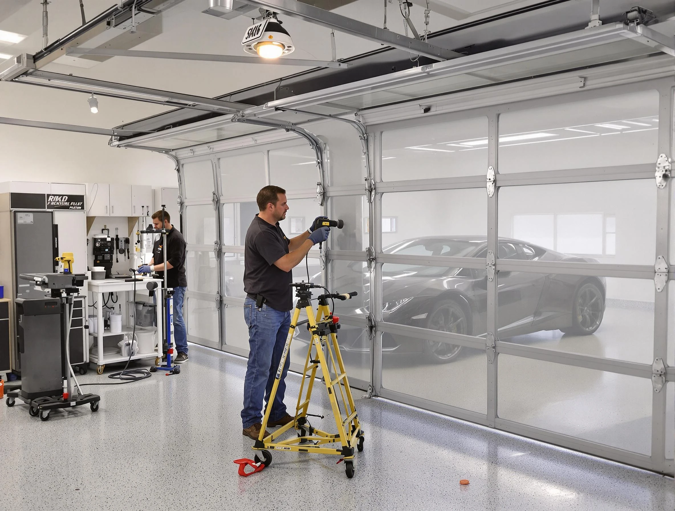 Garage Door Dents Repair in Cumberland