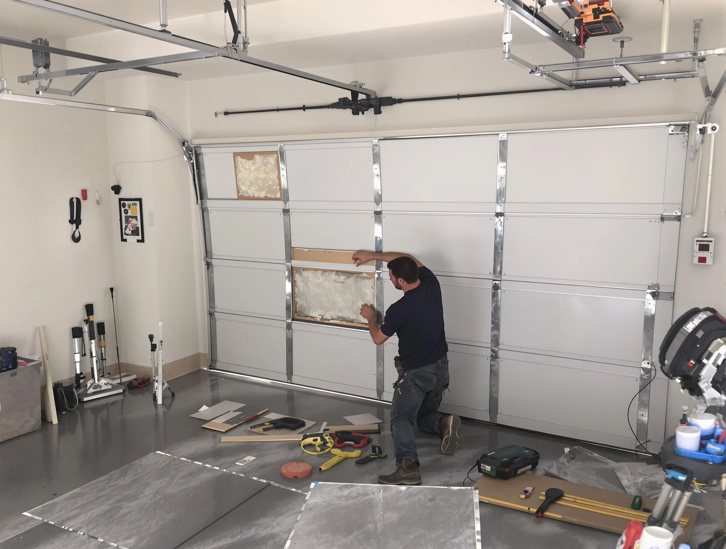 Garage Door Panel Repair in Cumberland