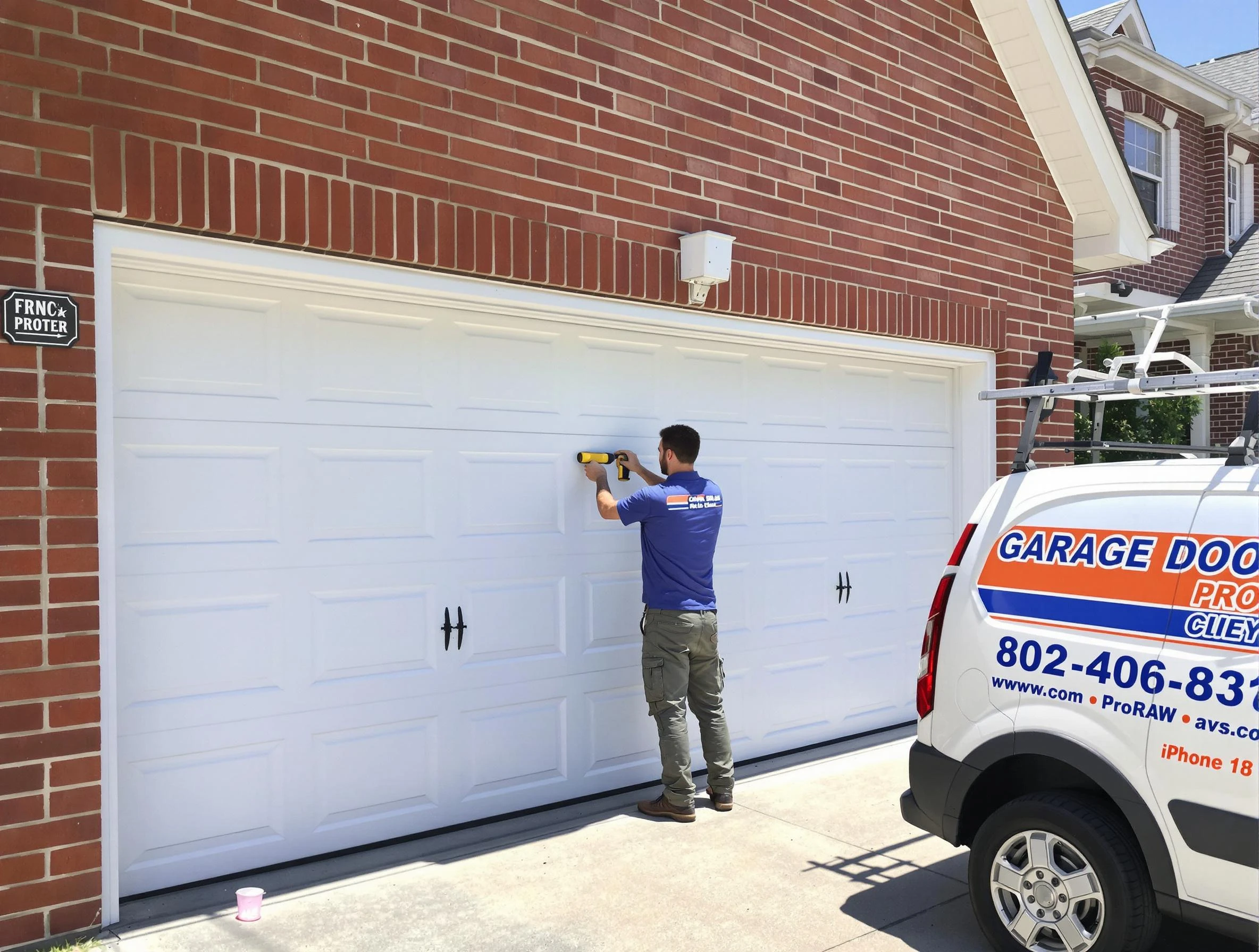 Local garage door repair service by Cumberland Garage Door Repair in Cumberland